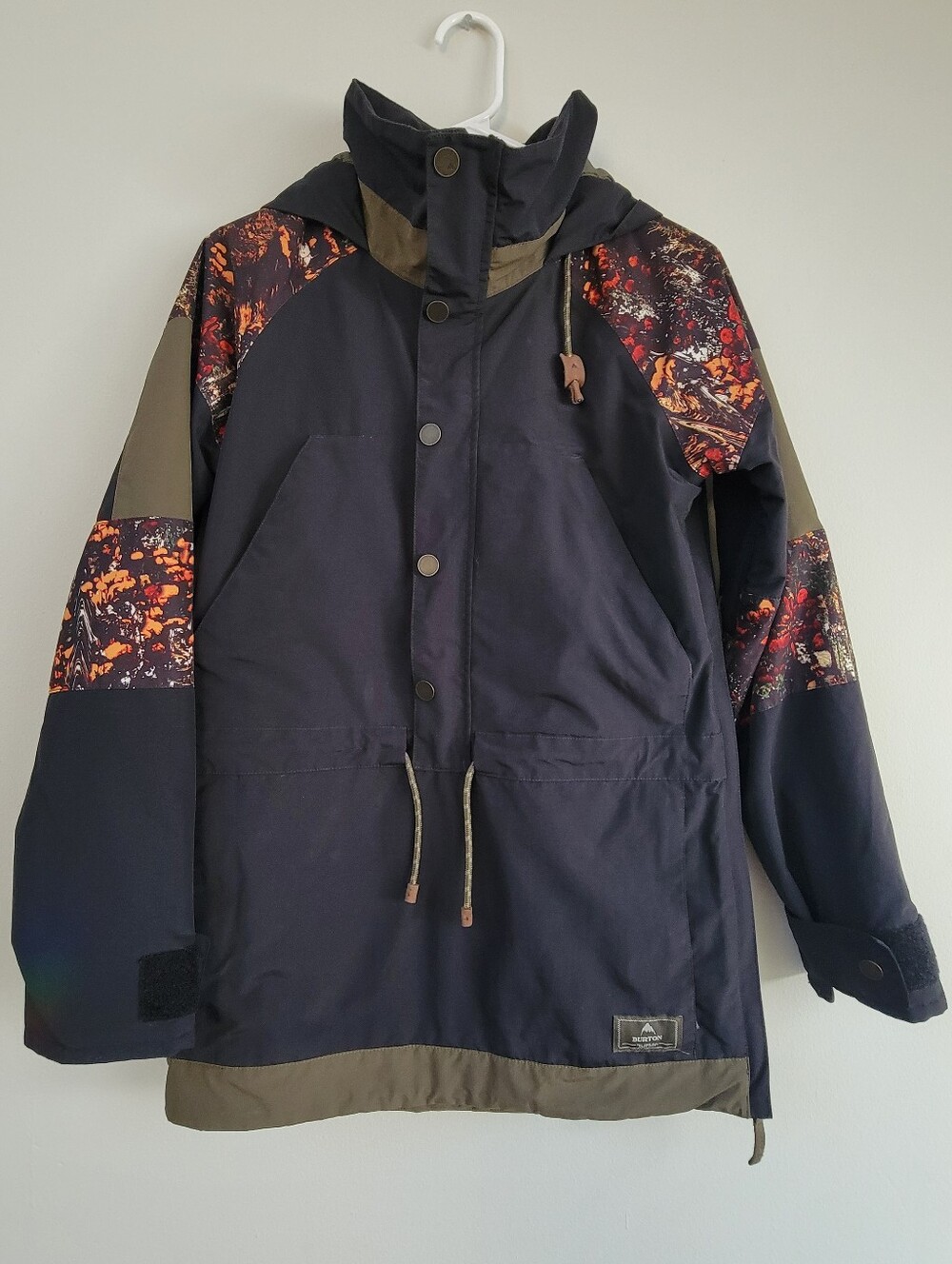 Burton Cinder Anorak Ski Dryride Snowboarding Jacket Women Size XS Performance